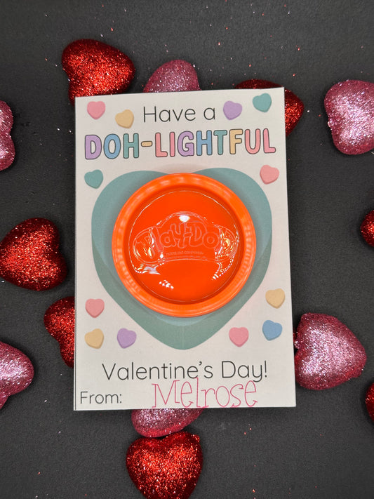 Doh-Lightful Valentine Play-Doh Card Set (Set of 4)
