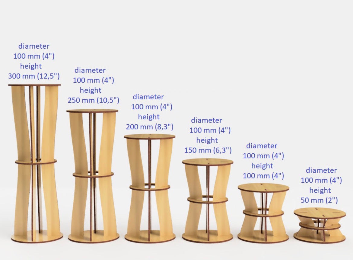 Tiered Display Stand (Choose Your Size)