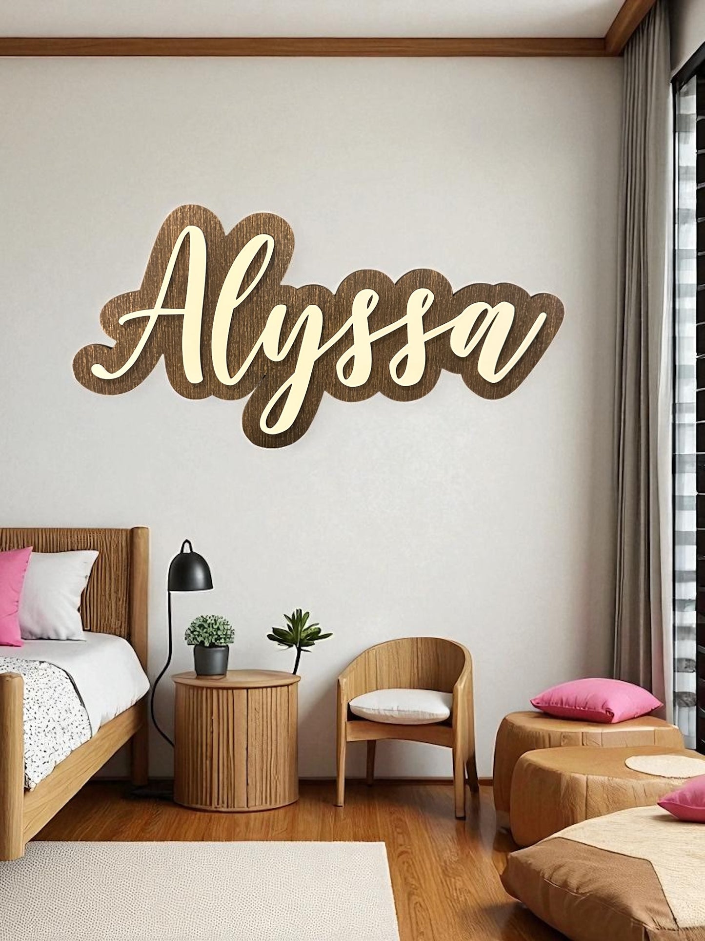 Custom Name & Logo Wall Signs