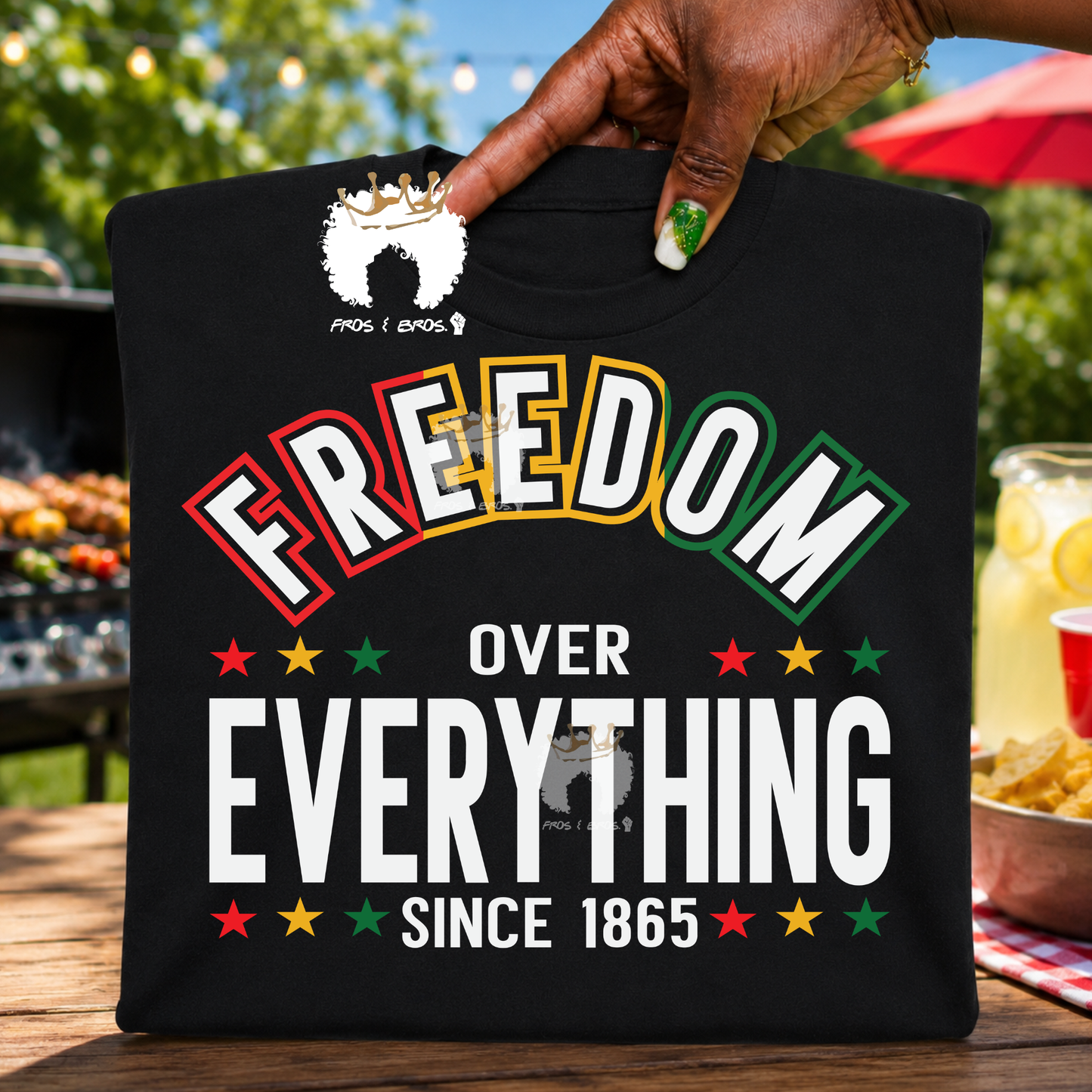 Freedom Over Everything DTF Transfer