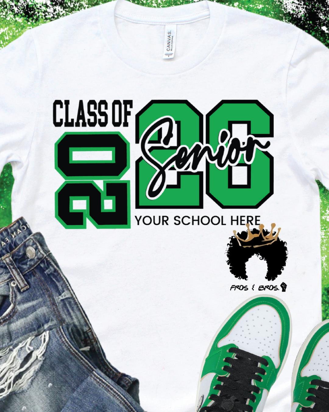 Class of 2026 Senior – Custom School Tee