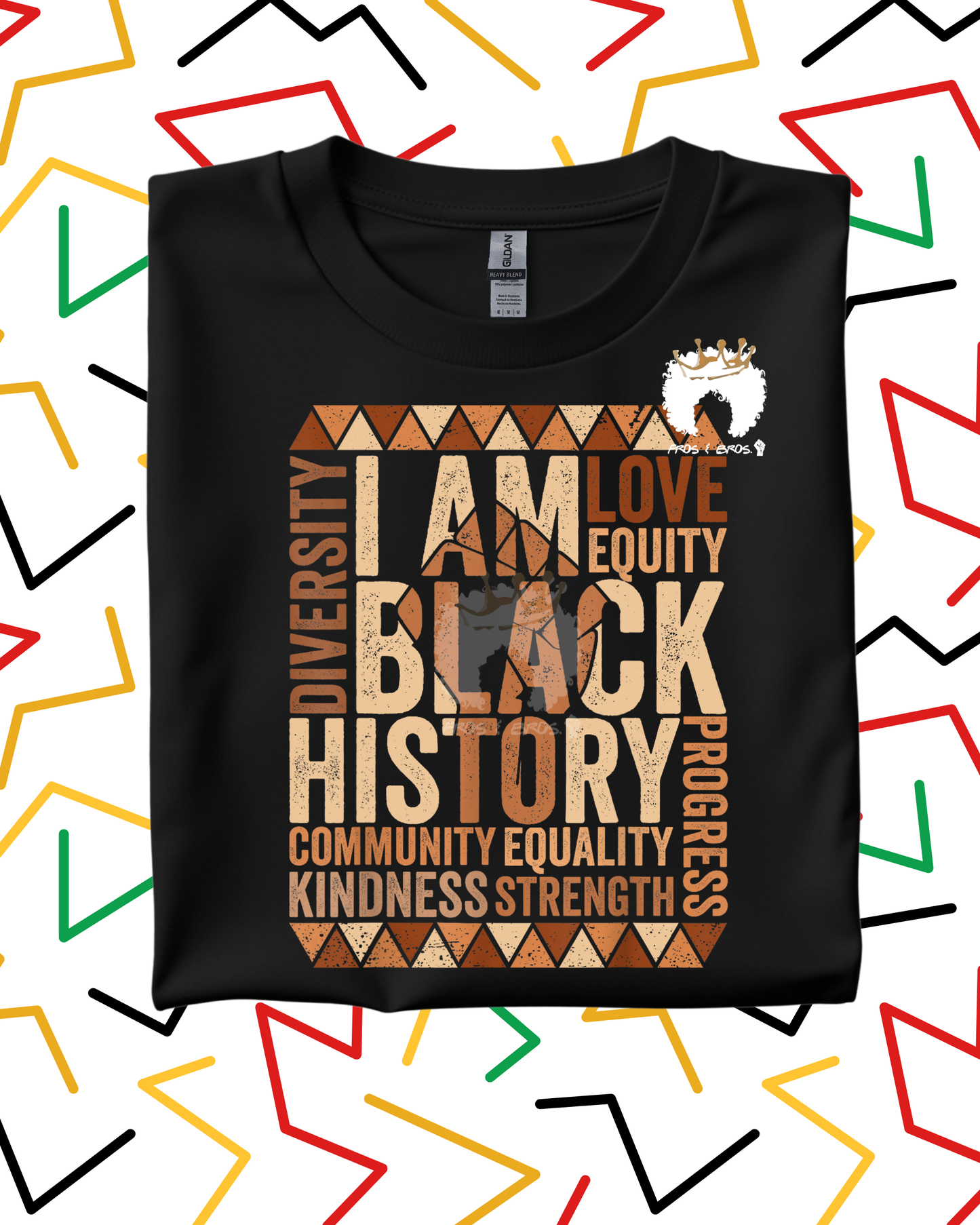 I Am Black History Values – DTF Transfer