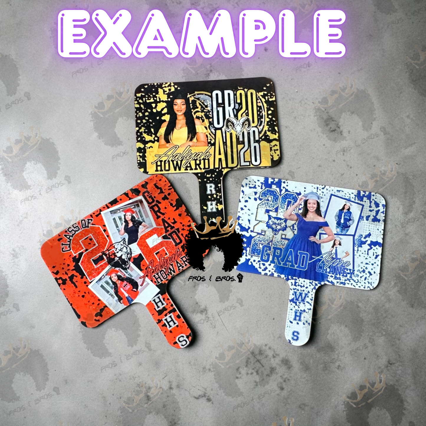 Double-Sided Sublimation Paddle Fan Blanks – Ready to Customize 🔥