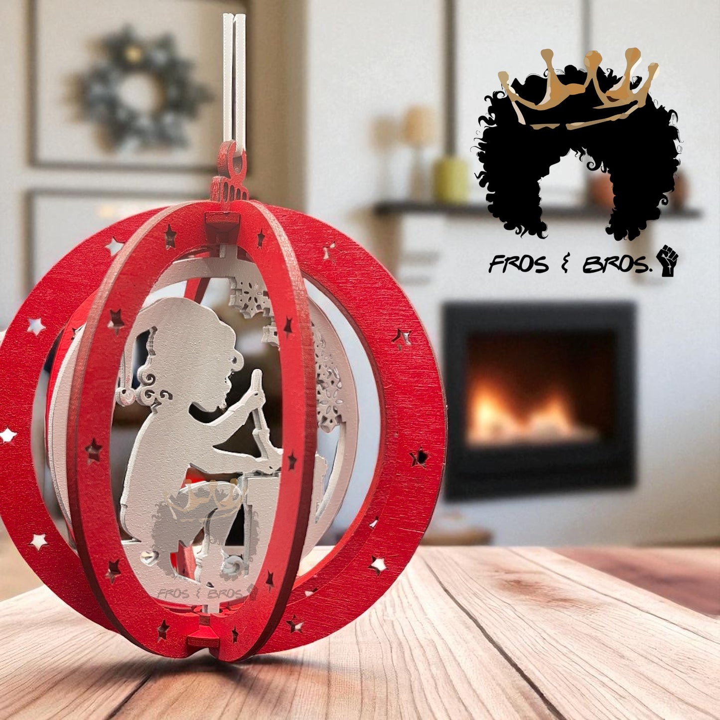 3D Layered Holiday Ornament Collection