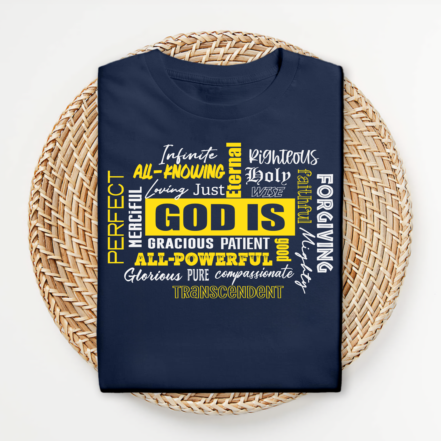 “God Is…” Word Cloud Tee