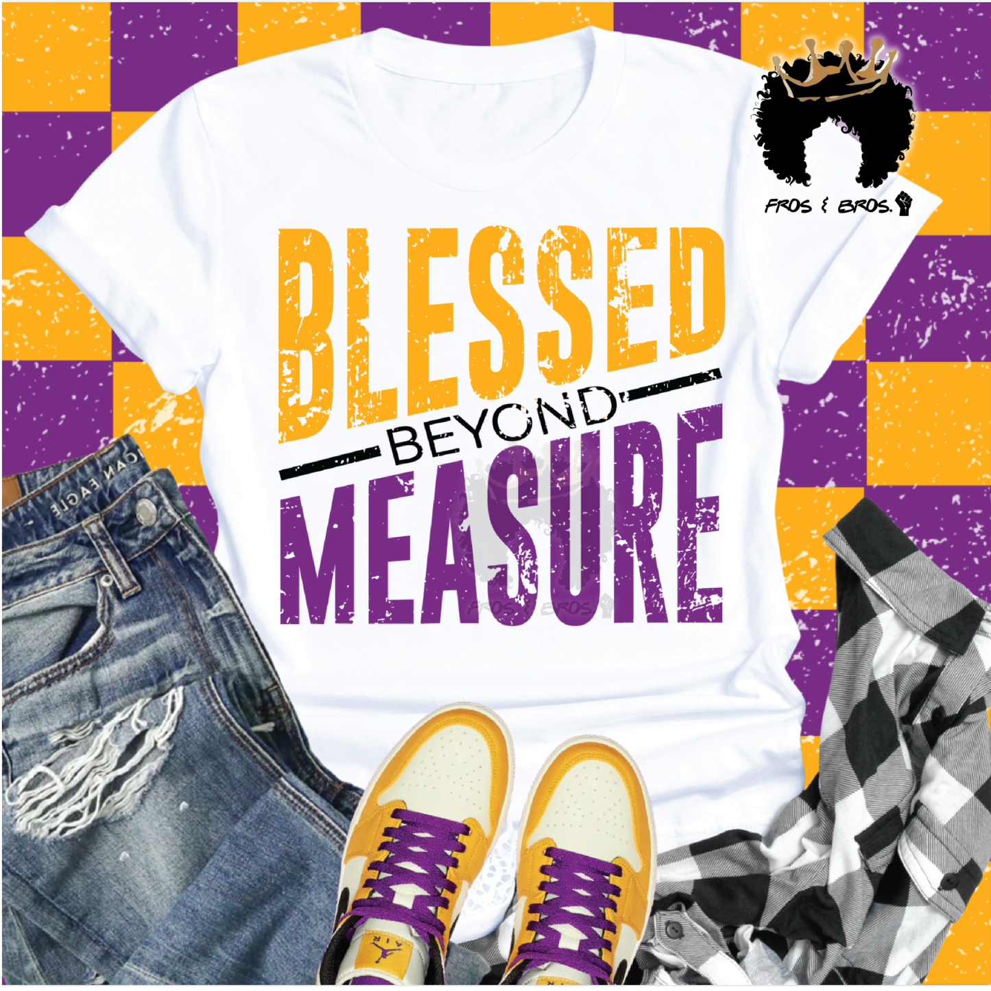 Blessed Beyond Measure DTF Transfer