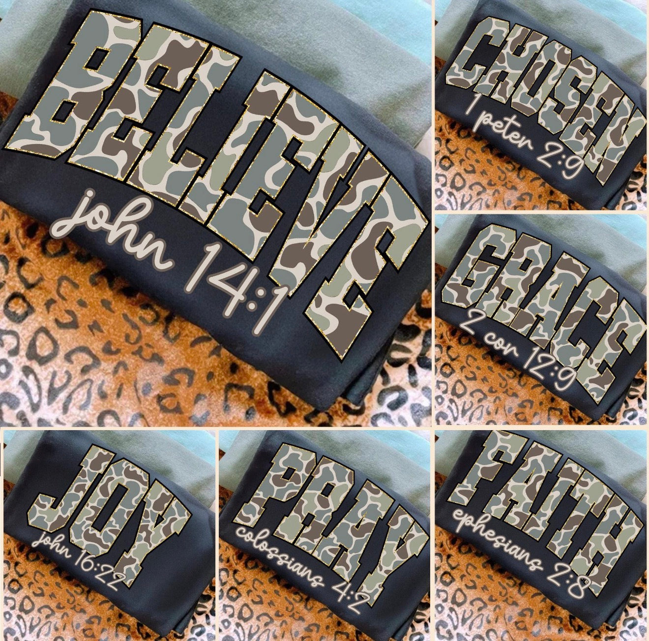 Camo Faith DTF Collection