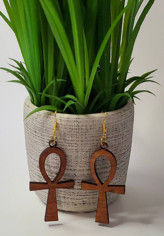 Ankh Earrings