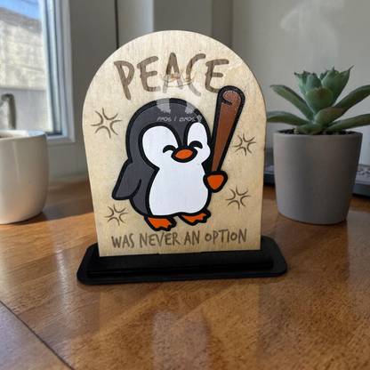 Funny Animal Desk Stands- Laser Cut Wood Decor