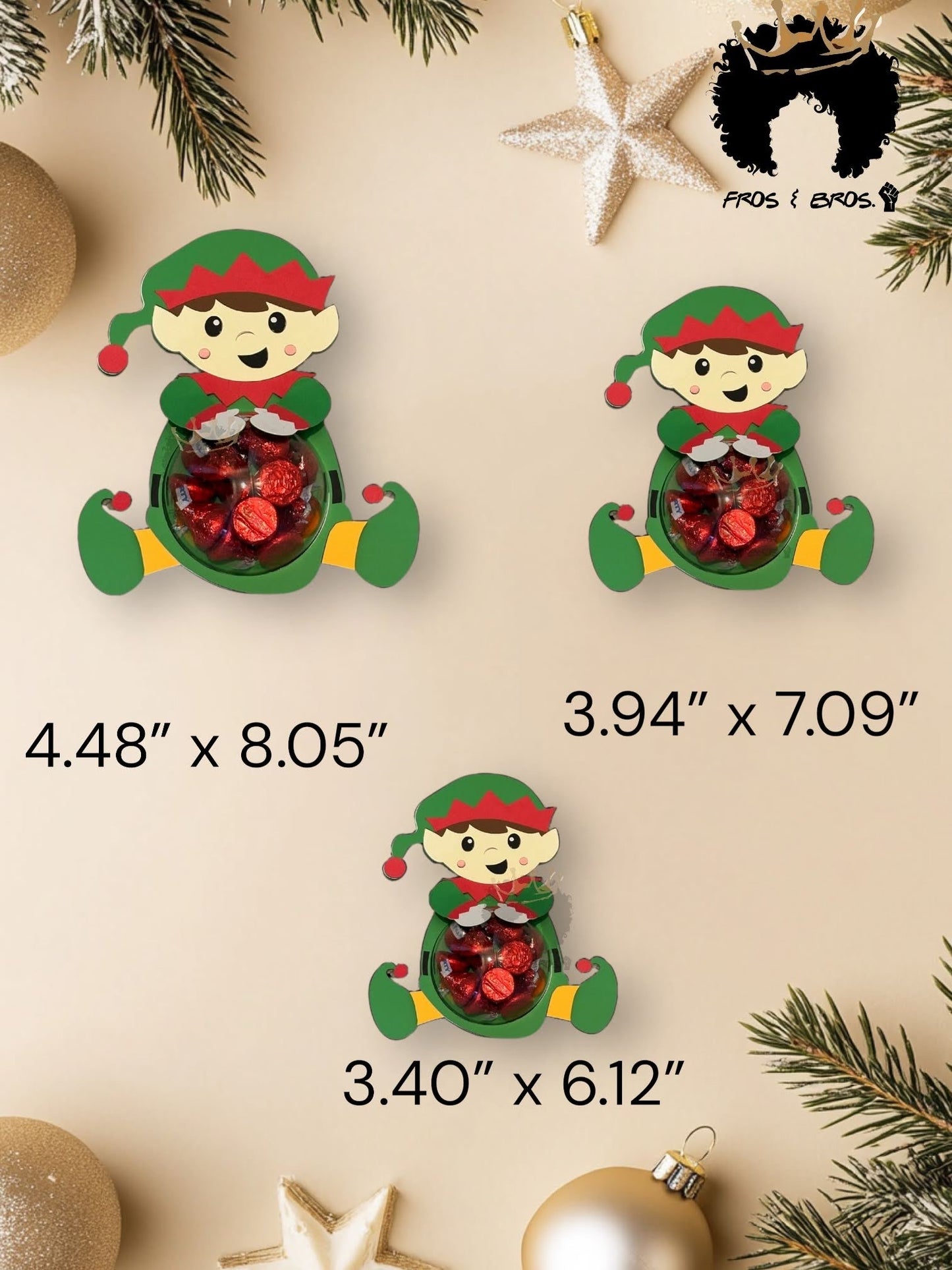 Holiday Dome Candy Holders