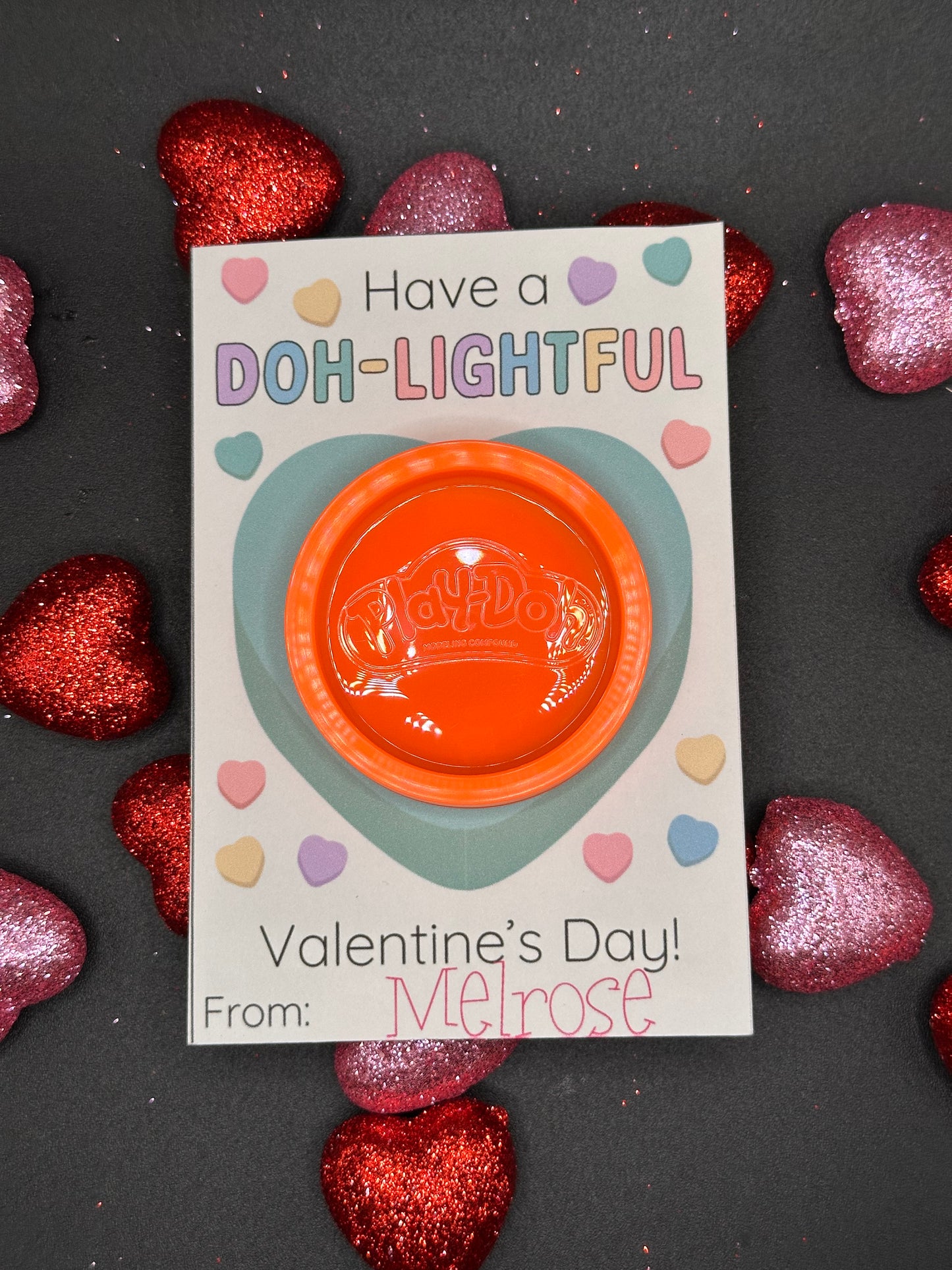 Doh-Lightful Valentine Play-Doh Card Set (Set of 4)