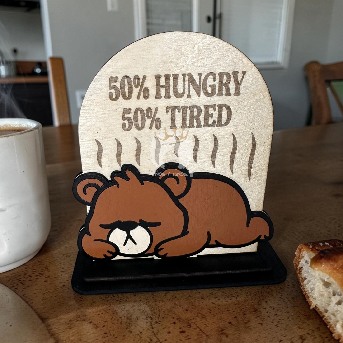 Funny Animal Desk Stands- Laser Cut Wood Decor