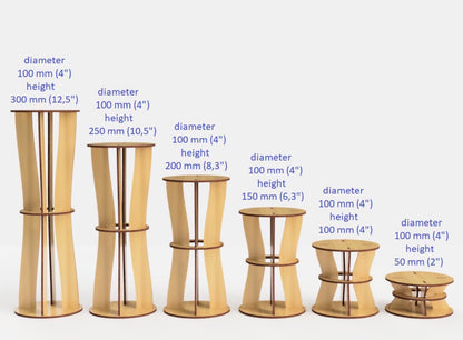 Tiered Display Stand (Choose Your Size)