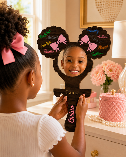 Positive Affirmation Mirror- Girl