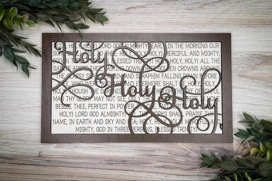 Layered Hymn Wall Art