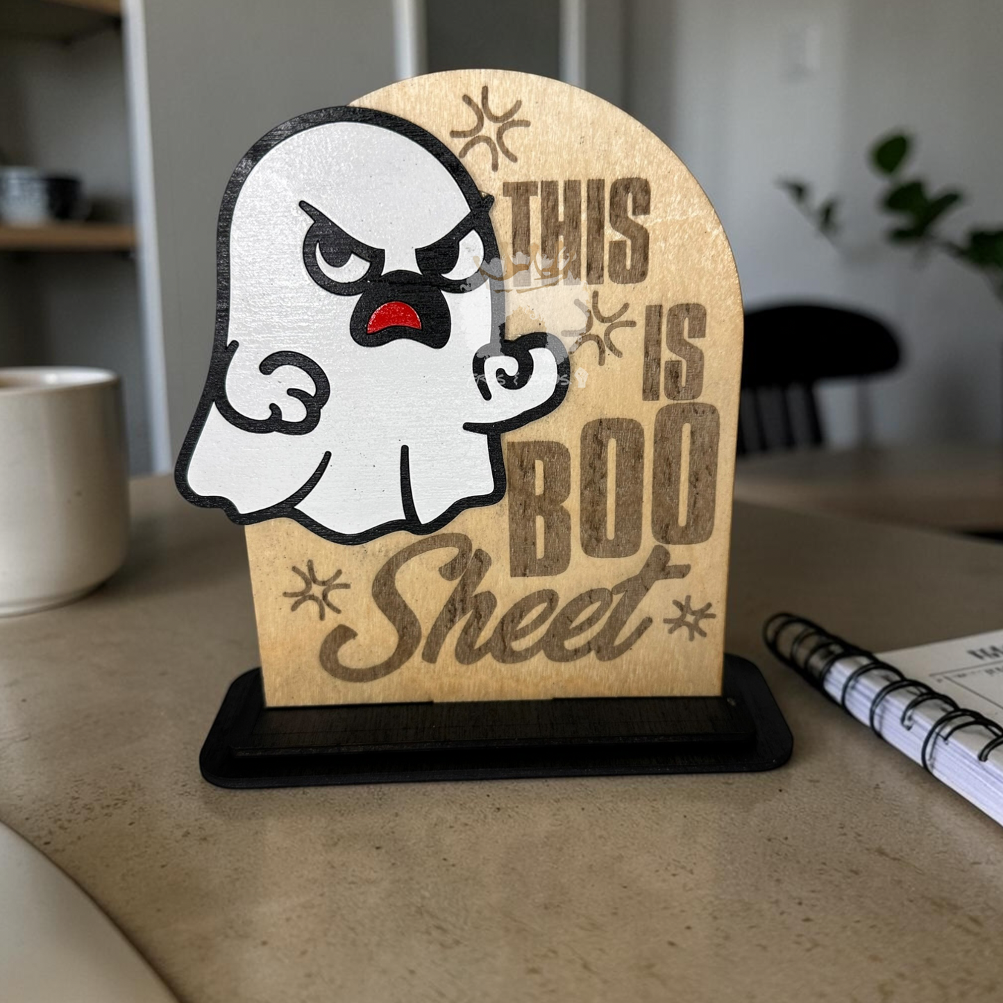 Funny Animal Desk Stands- Laser Cut Wood Decor