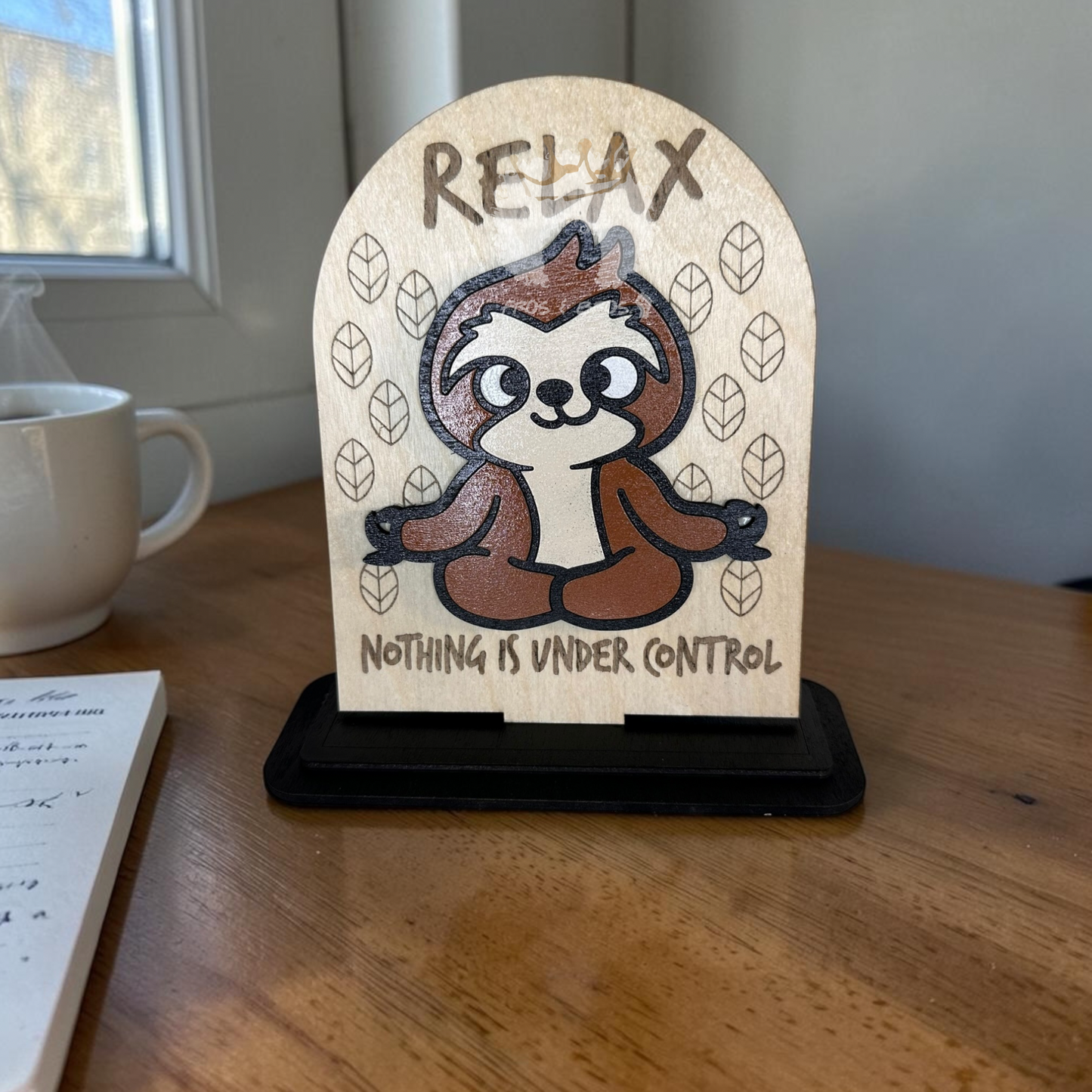 Funny Animal Desk Stands- Laser Cut Wood Decor