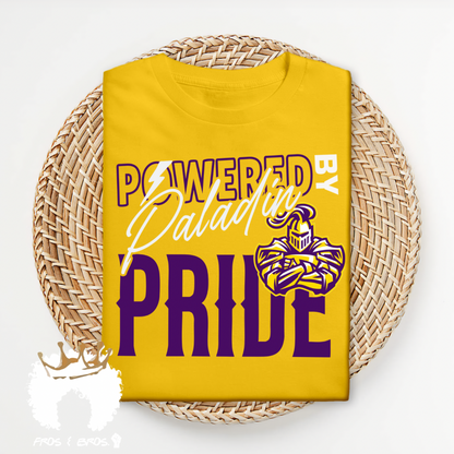Powered By School Spirit Tee