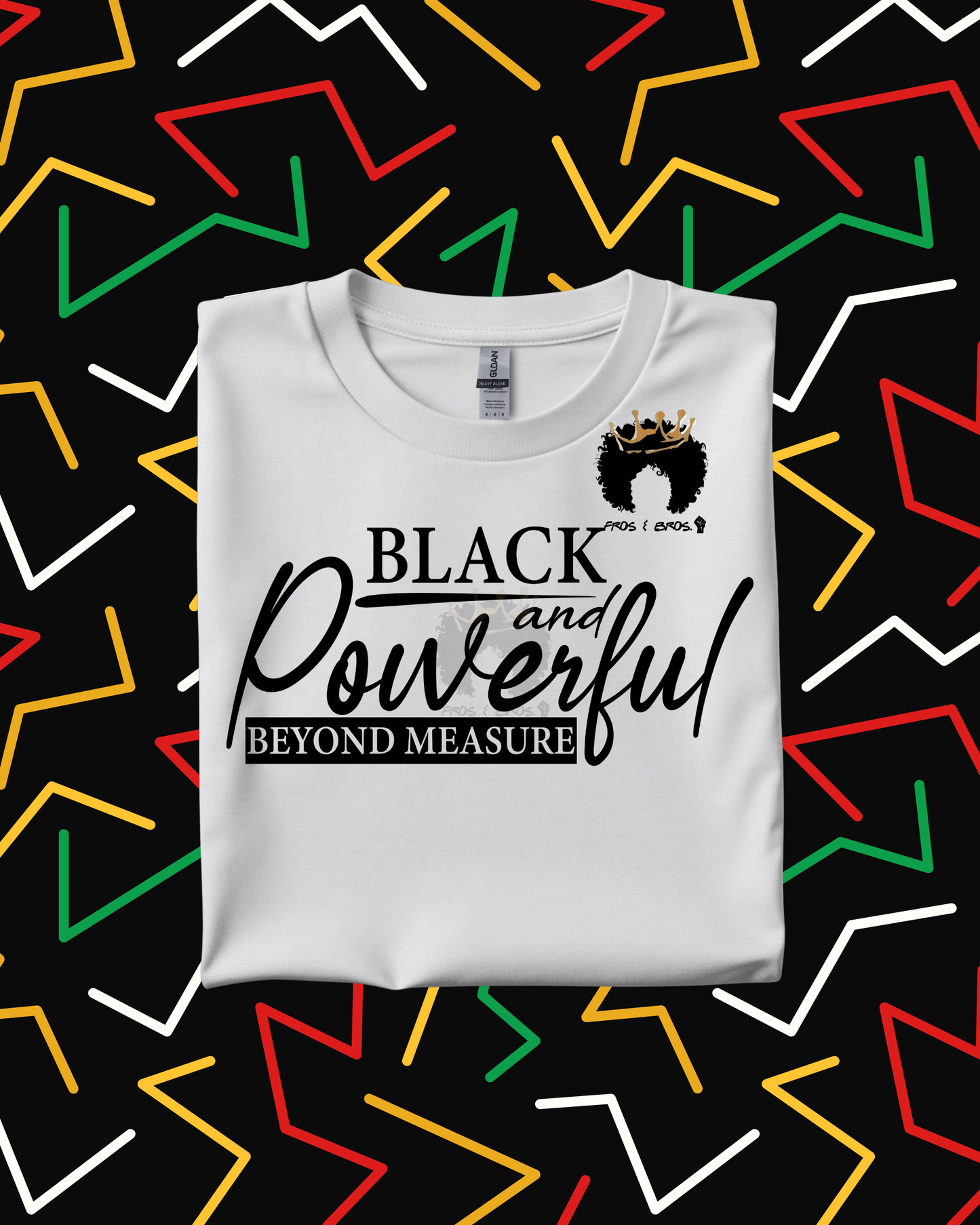 Black and Powerful Beyond Measure – DTF Transfer