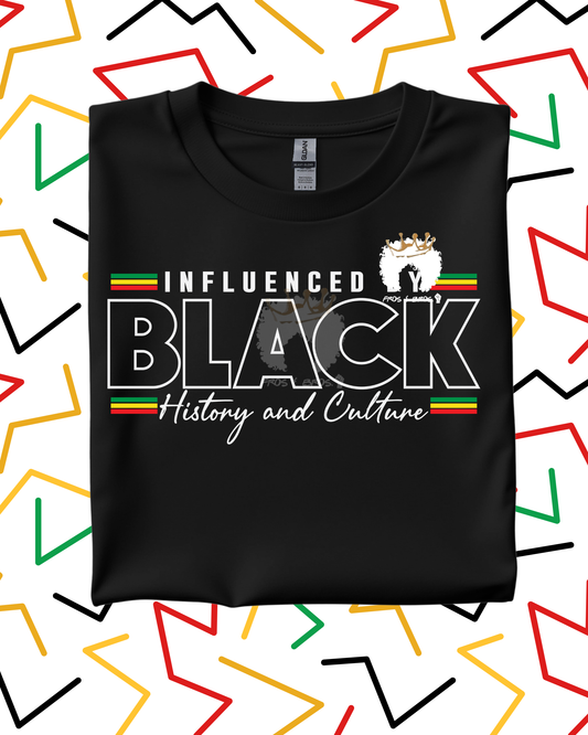 Influenced by Black History & Culture – DTF Transfer