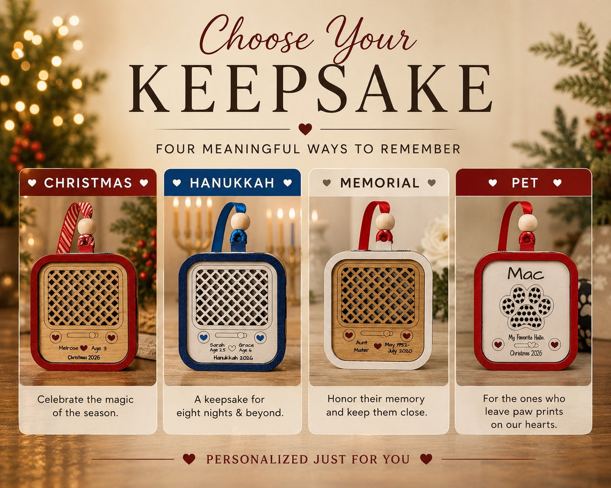 Personalized Vintage Radio Ornament