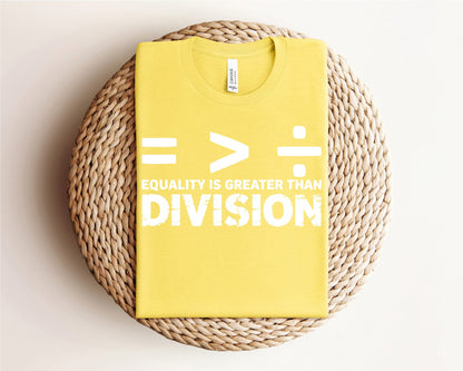 Equality over Division