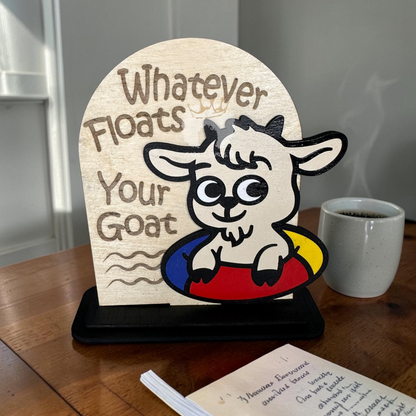 Funny Animal Desk Stands- Laser Cut Wood Decor