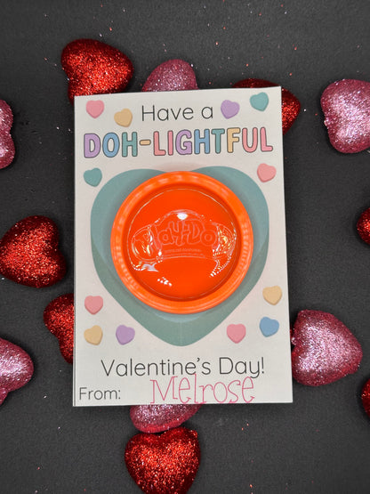 Doh-Lightful Valentine Play-Doh Card Set (Set of 4)