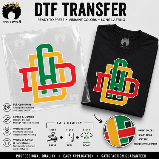 Juneteenth Dad DTF Transfer
