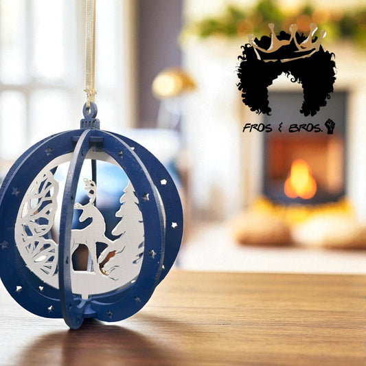 3D Layered Holiday Ornament Collection