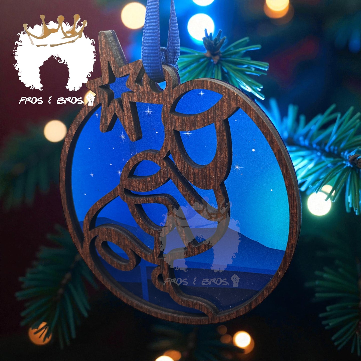 ✨ A Savior Is Born Ornament & Story Card Set