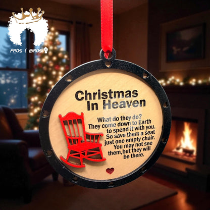Christmas in Heaven Memorial Ornament