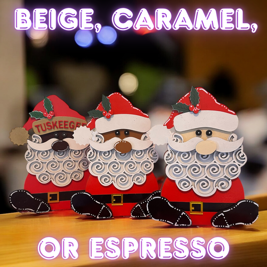 Custom School Spirit Holiday Shelf Sitter Set