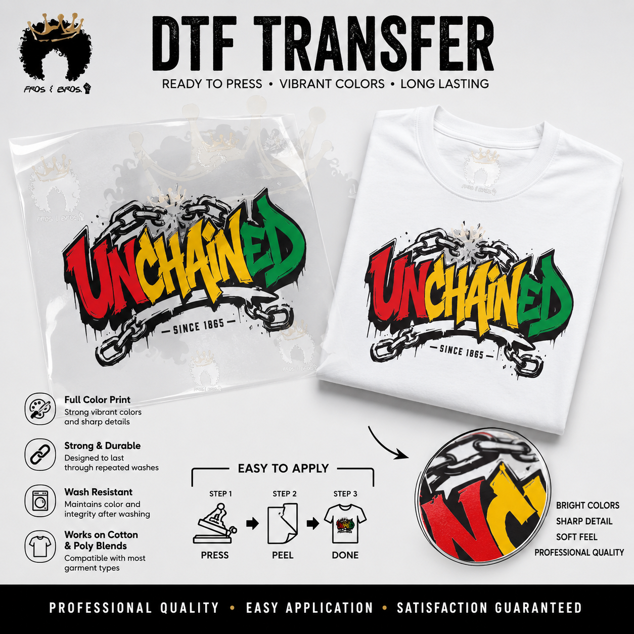 Unchained DTF Transfer