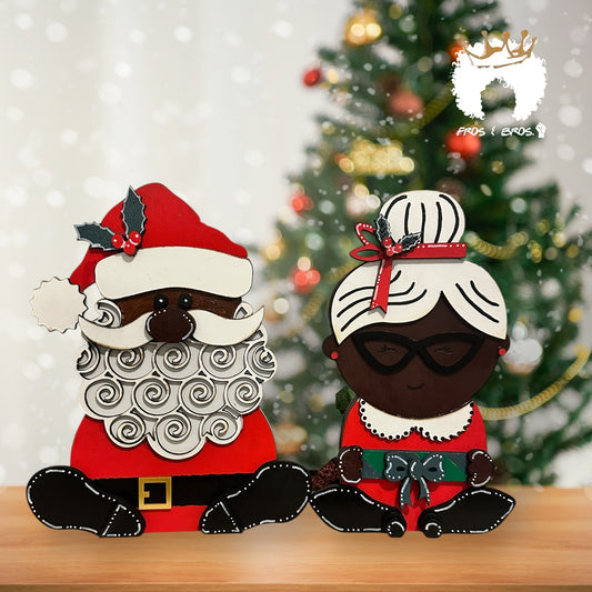 Claus Shelf Sitters Set