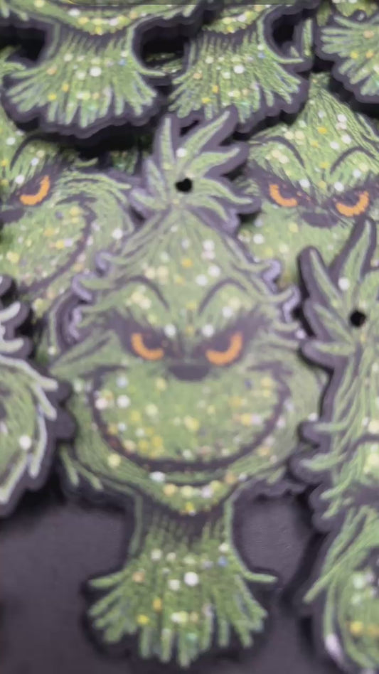 Green “Glitter” Holiday Ornament