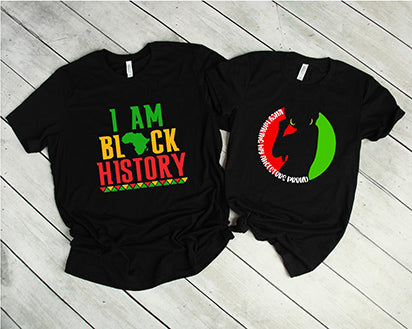 I Am Black History/ Silhouette