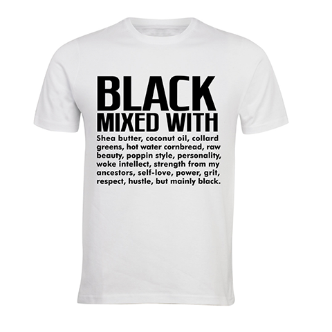 Black Mixed With