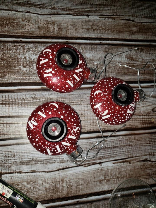 Santa Cam Ornament