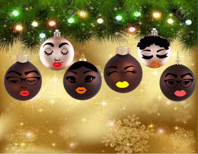 Sassy Girl Ornaments
