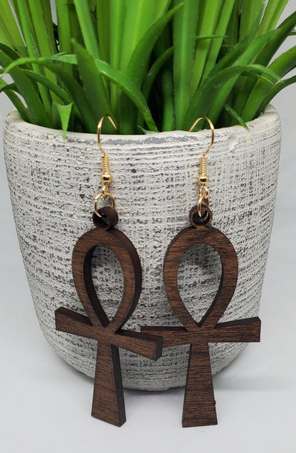 Ankh Earrings